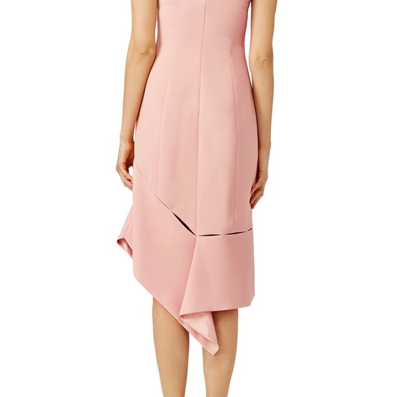 Prabal Gurung Rose Tea Side Slash Dress - Picture 3 of 3